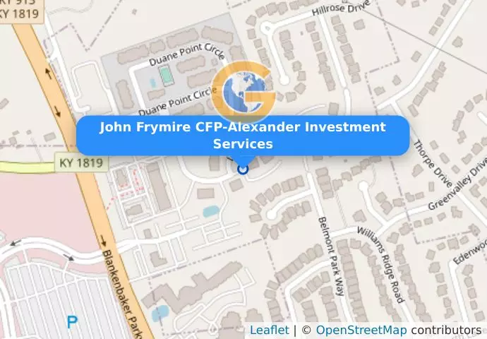 John Frymire CFP-Alexander Investment Services