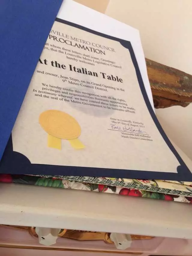 At The Italian Table