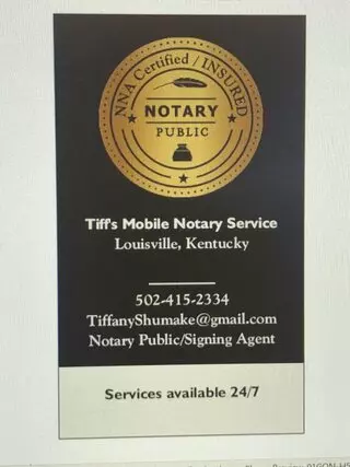 Tiff's Mobile Notary Service