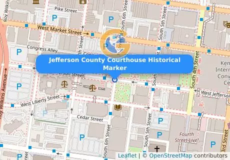 Jefferson County Courthouse Historical Marker