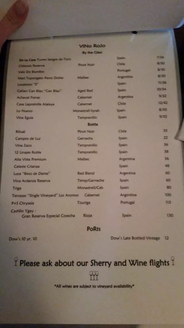 Artesano Vino Tapas Y Mas