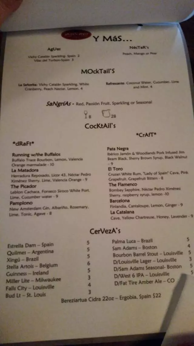 Artesano Vino Tapas Y Mas