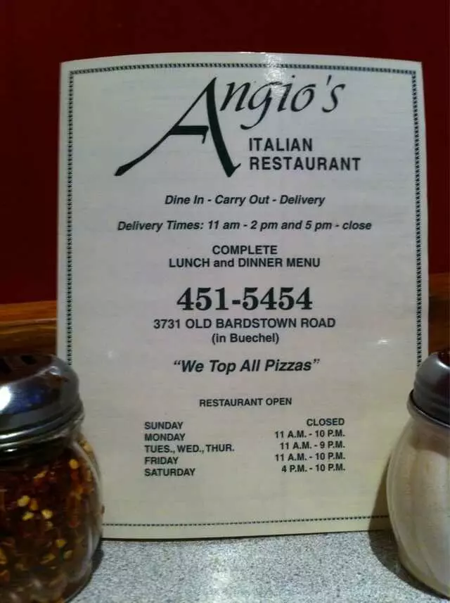 Angio’s Italian Restaurant