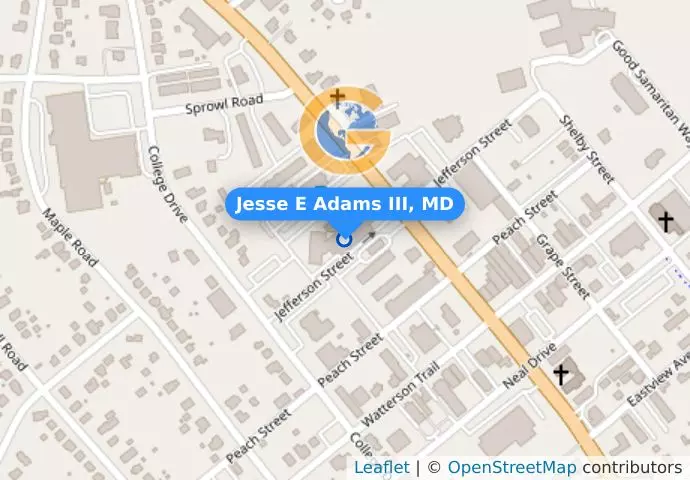 Jesse E Adams III, MD