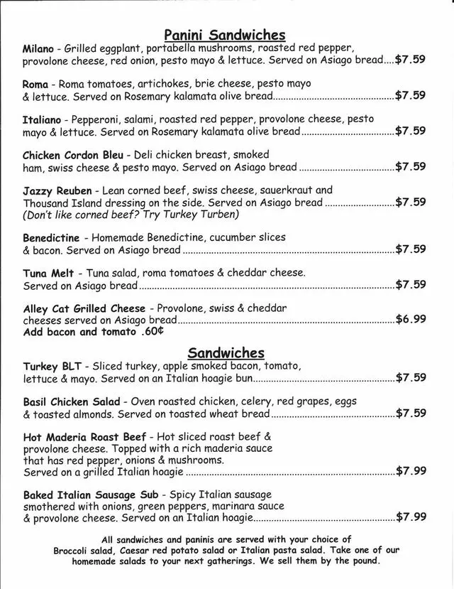 Alley Cat Cafe & Catering
