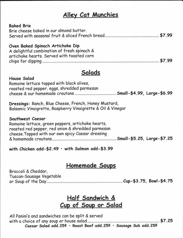 Alley Cat Cafe & Catering