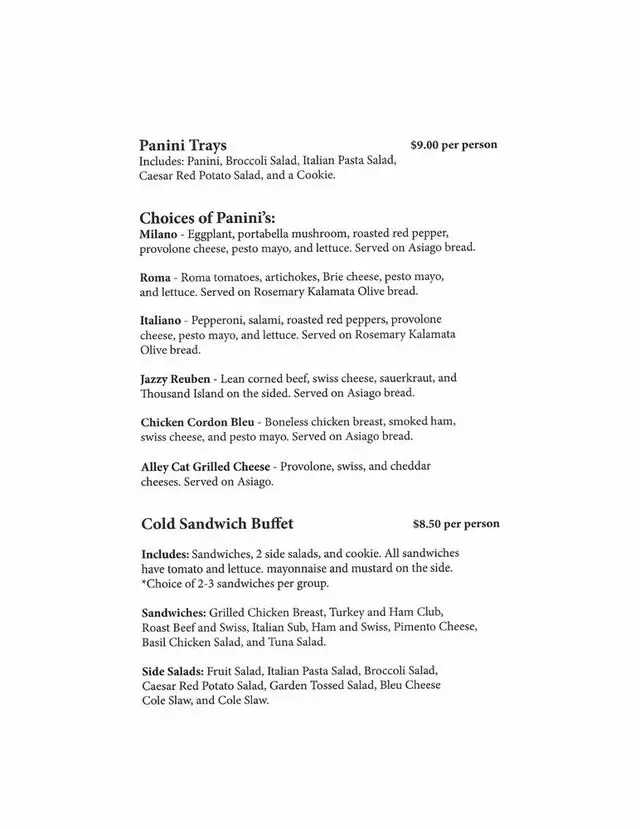 Alley Cat Cafe & Catering