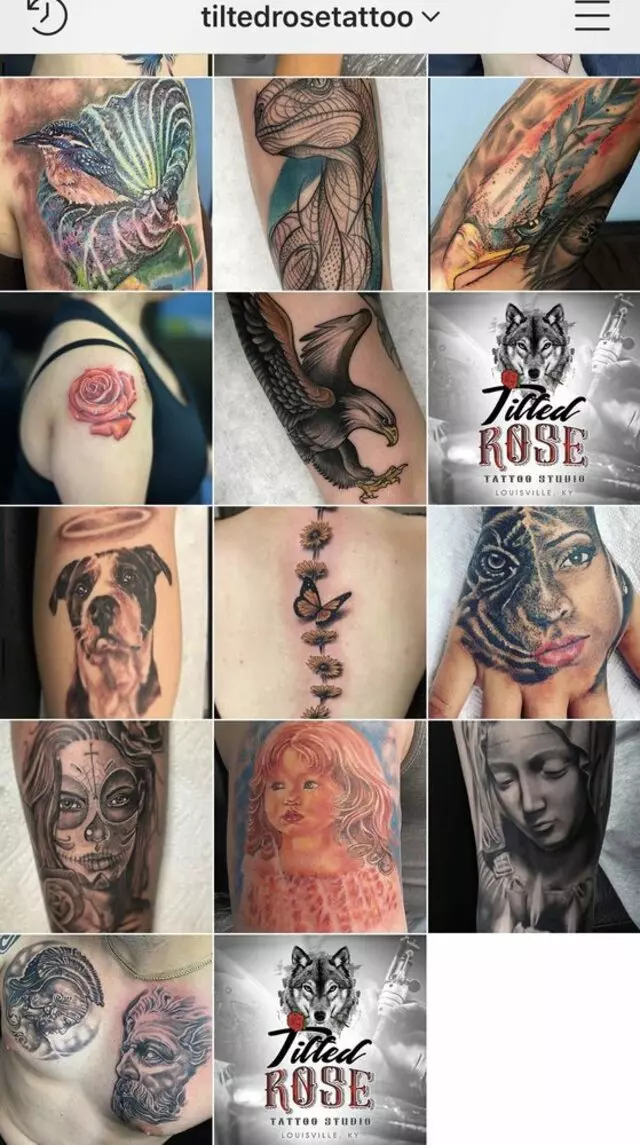 The Tilted Rose