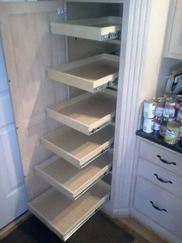 Affordable Custom Pullout Shelving