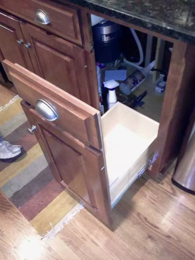 Affordable Custom Pullout Shelving