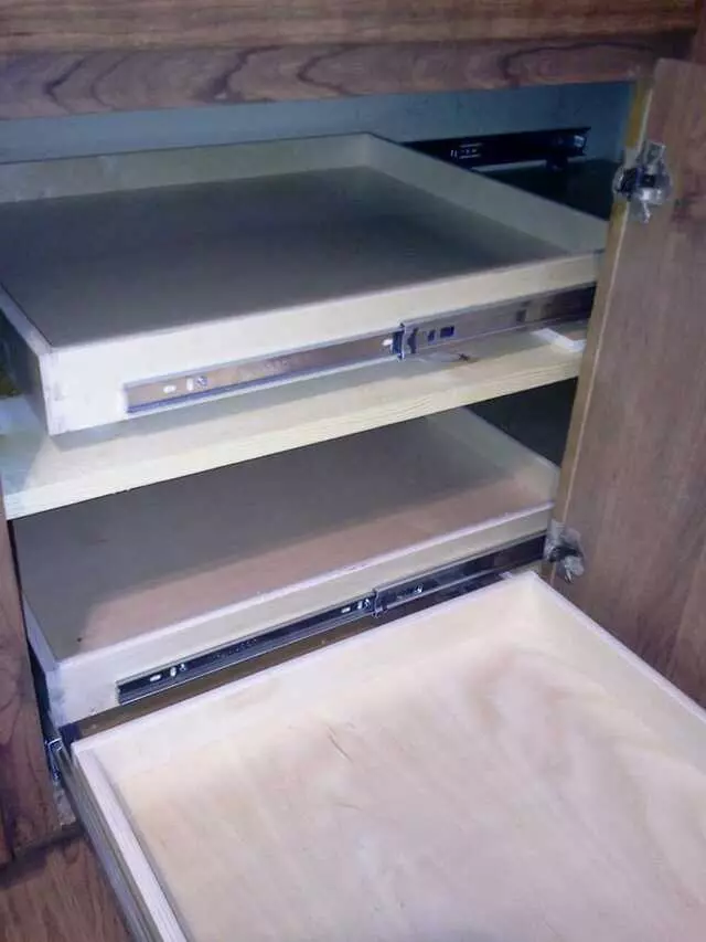 Affordable Custom Pullout Shelving