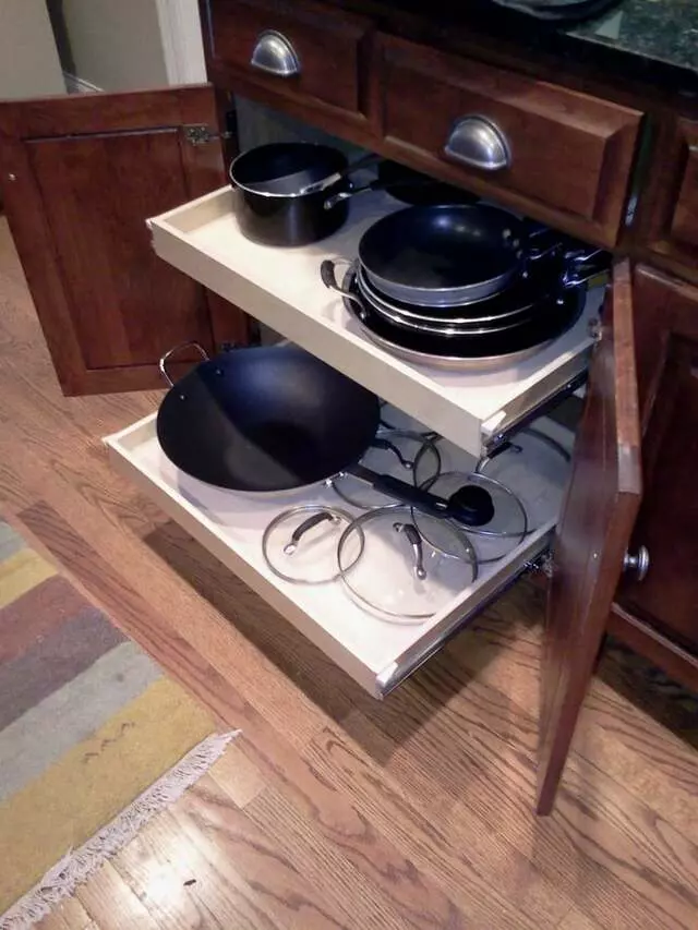 Affordable Custom Pullout Shelving