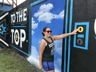 Abell Elevator Mural