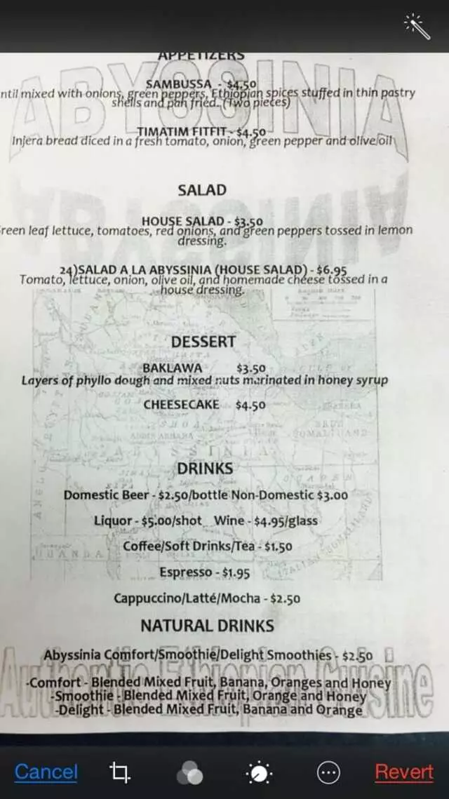 Abyssinia Authentic Ethiopian Cuisine Restaurant & Bar