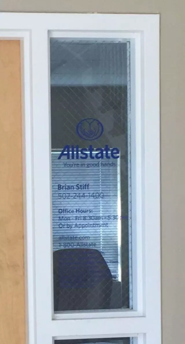 Allstate Insurance Agent: Brian Stiff