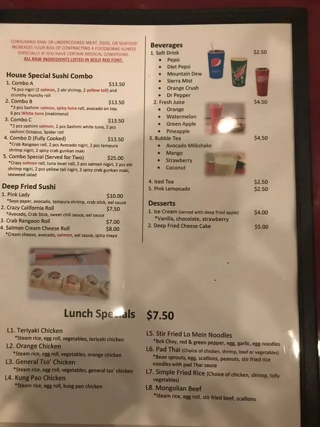 Aji Sushi and Asian Cuisine