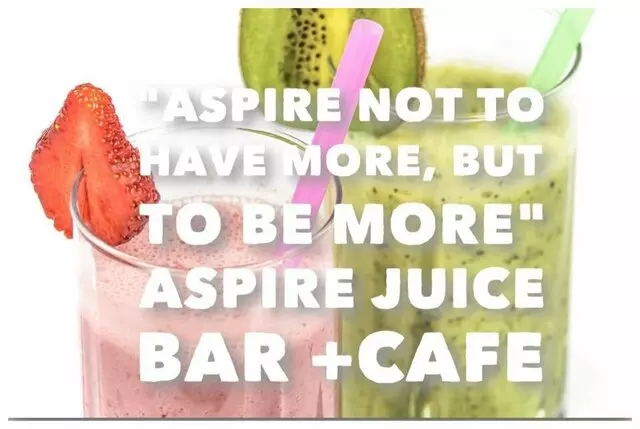 Aspire Juice Bar  Cafe